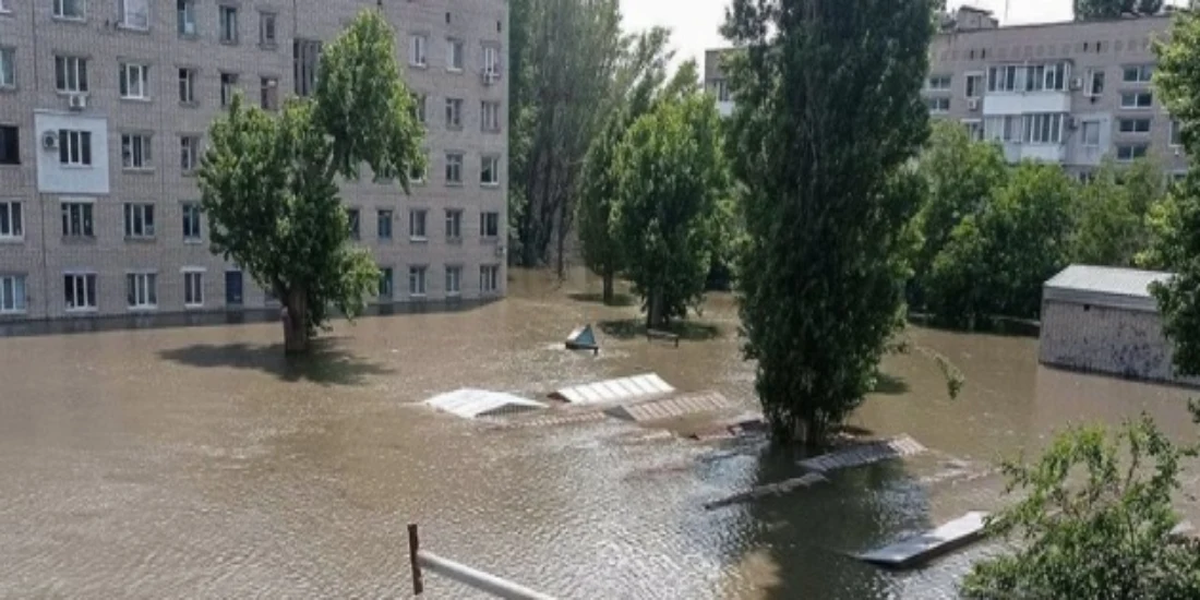 flooding in Oleshky