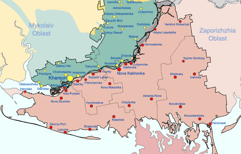 Ситуація в Олешках підсумки початку зими 2025